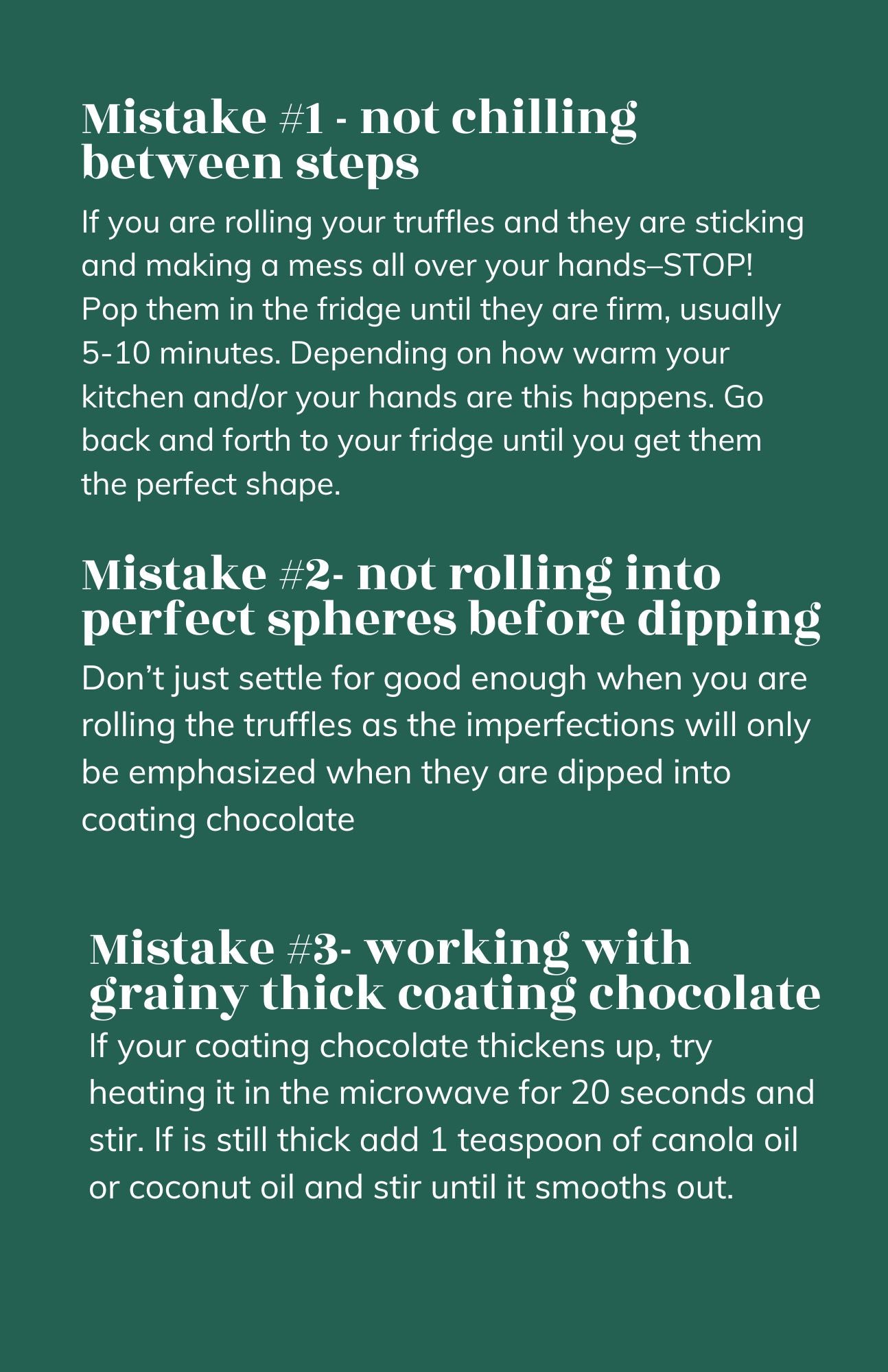 Chocolate Truffle Booklet | Digital Copy