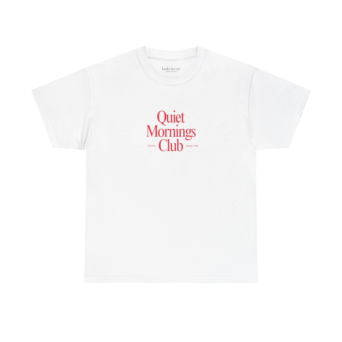 Quiet Mornings Club Tee